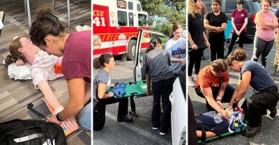 LVHN EMT Training Great Fit for DeSales Nursing Student LVHN EMT Training Great Fit for DeSales Nursing Student
